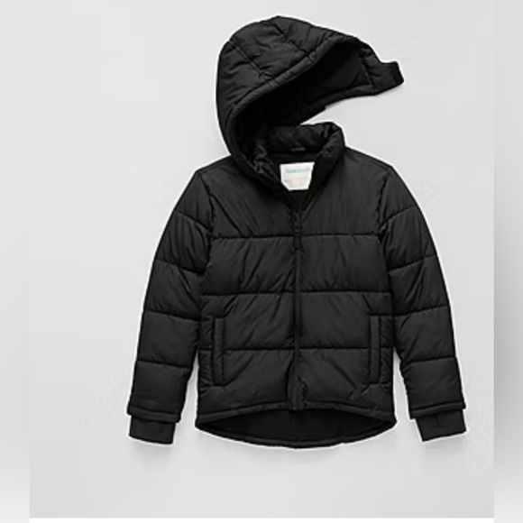 thereabouts Other - Thereabouts Big Kid Boys Water Resistant Heavyweight Puffer Jacket in black sz L